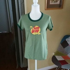 Heather Green Sun Drop Tee Shirt